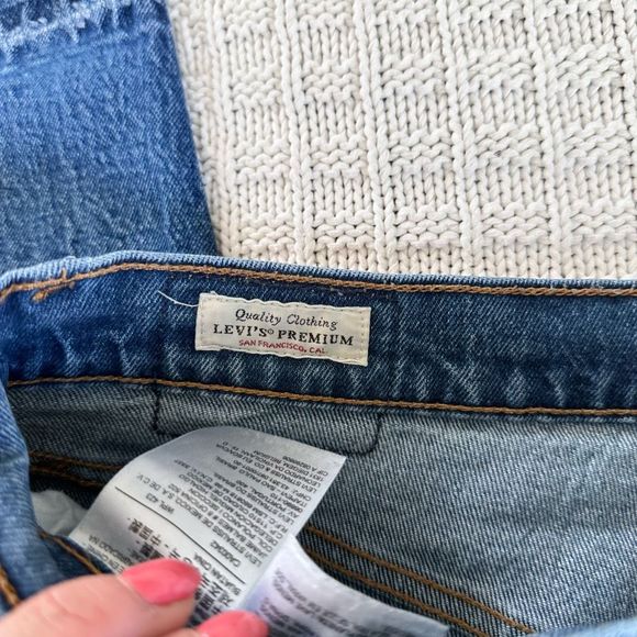 Levi’s 501 Straight Skinny Leg Jeans Size 31 - Picture 10 of 11